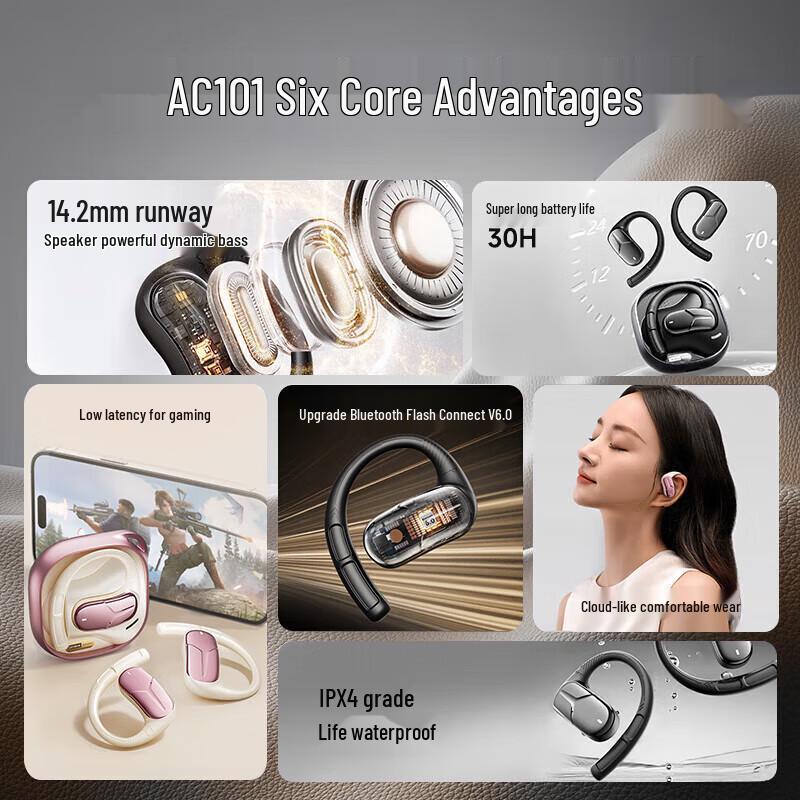 Lenovo Bone Conduction Sports Earbuds