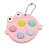 Push Bubble Chain Funny Fish Toy with Bead Puffer Stress Relief Quick Push Globefish Sensory Decompression Fidget