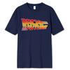 Back To The Future Tshirt Cotton T Shirt For Men Summer Short Sleeve T Shirts Movie Hip Hop Tee Tops Streetwear T-shirts XXXL