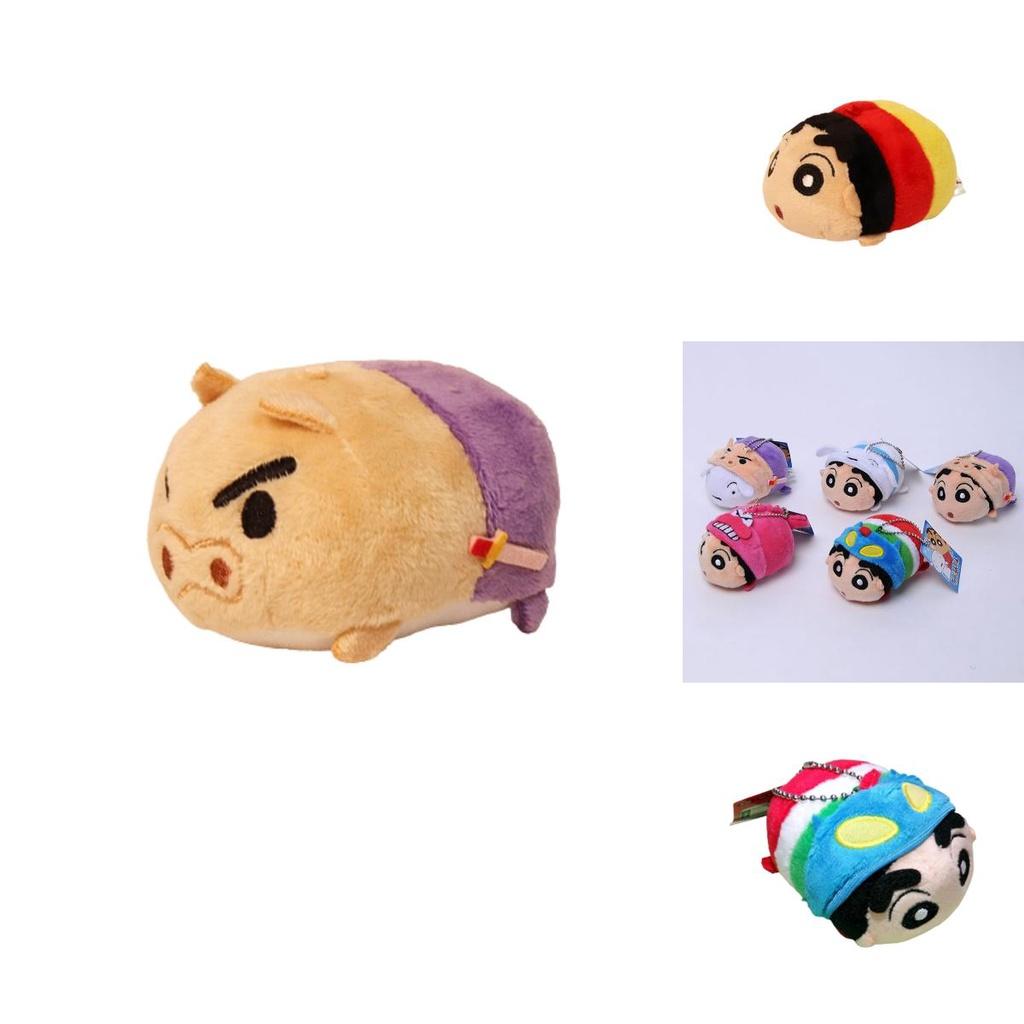 Brelok pluszowy Shinchan, akcesorium do torby, styl kreskówkowy zwierzęcy, materiał krótki pluszowy, dostępne wiele kolorów, wysokość 9 cm
