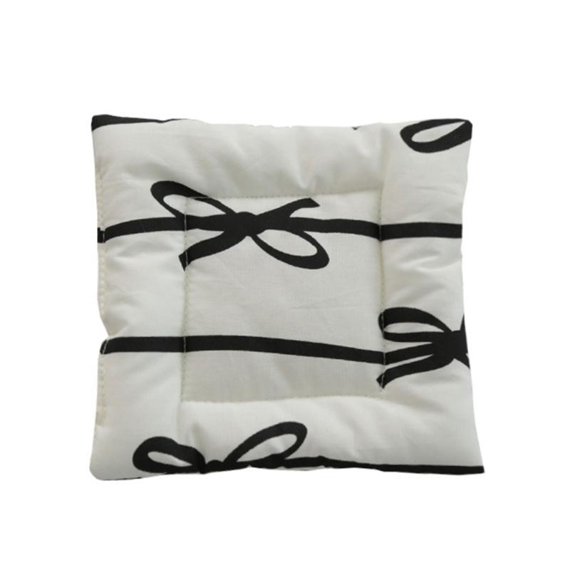 

Stable Quilted Teas Cup Coaster Lovely Bowknot Pattern Cotton Padded Cup Mats for Homes Kitchen Tables Decoration 1