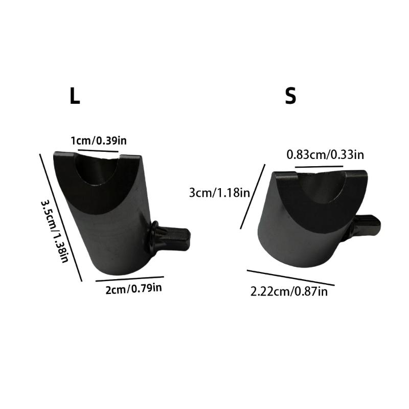 Cymbal Holder Locator Metal Cymbal Holder Positioner Limiter Anti-rotation Suitable for Cymbals 26.5mm & 35mm Option