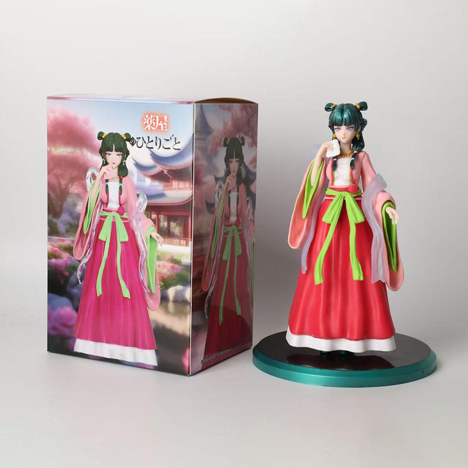 New The Apothecary Diaries Maomao Jinshi Figure Anime Periphery Kawaii stand Toys Desktop Car Ornaments Model Christmas Gifts