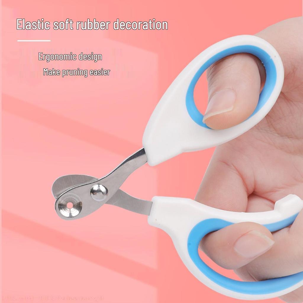 Stainless Steel Cat Nail Clippers: Anti-Bloodline Round Hole Design