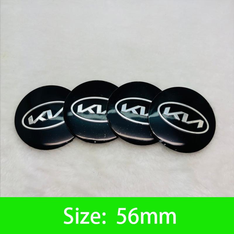 Tappo Centrale Mozzo Ruota Auto Emblema Adesivo Accessori Per Kia GT-Line Sportage Ceed Rio Picanto Sorento Soul Cerato Venga Forte K9