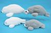 Cute Sales Fluffy Seal Plush Toy, Small, White, M0383