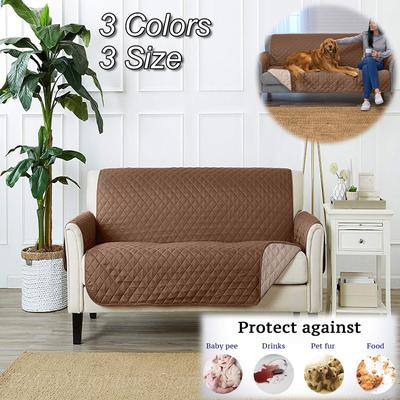 Wasserdichter Sofabezug für 1-, 2- und 3-Sitzer, Haustierhund, Kindersofa-Matte, Couch-Schonbezüge für Wohnzimmer, staubdichte Möbelschutzbezüge