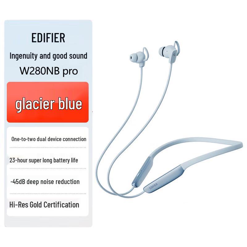 Edifier W280NB Pro Wireless Neckband ANC Sports Earbuds