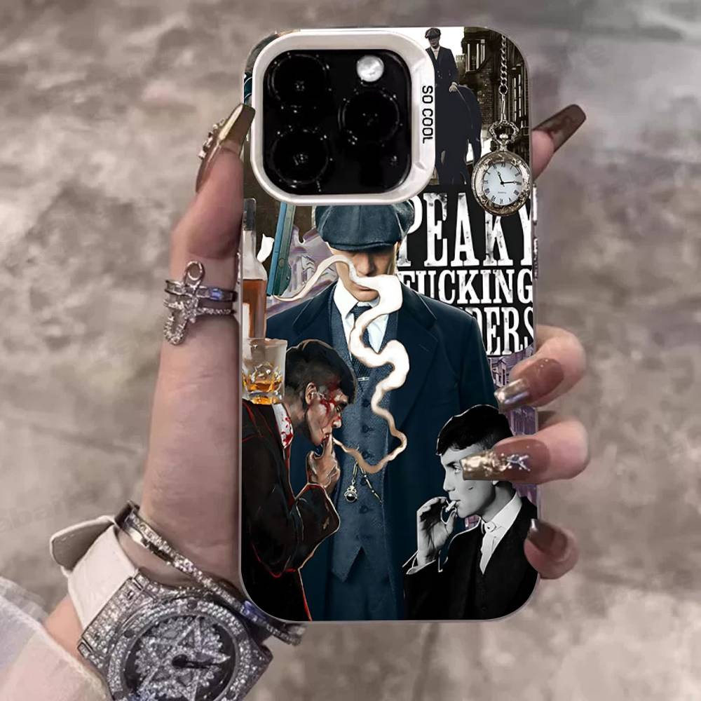 

Чехол для телефона на фильм P-Peaky B-Blinders TV Для IPhone 17 16 Plus Pro Max 15 14 13 12 11 Матовые Цветные Чехлы iPhone 13 pro