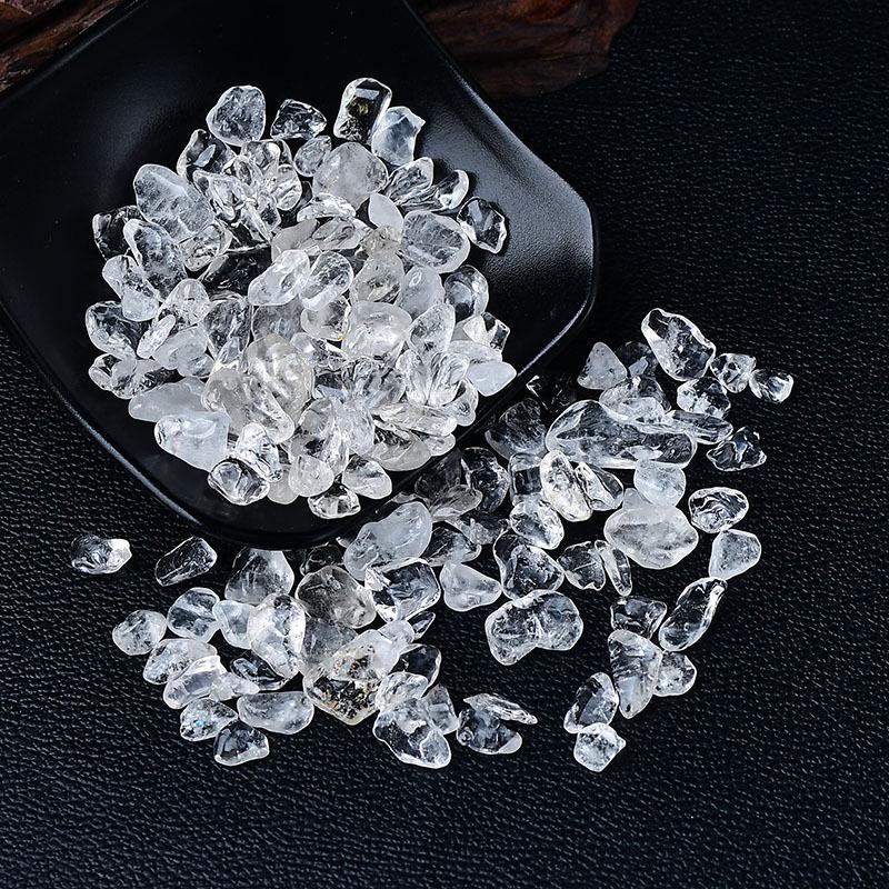 Натуральные кристаллы черного турмалина для декора дома или аквариума 3-5mm 100g