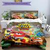 3Pcs Super Wings Adventure Bedding Set Quilt Cover Pillowcase Home Christmas Xmas Halloween Gift 1 Duvet Cover 2 Pillowcase M929330