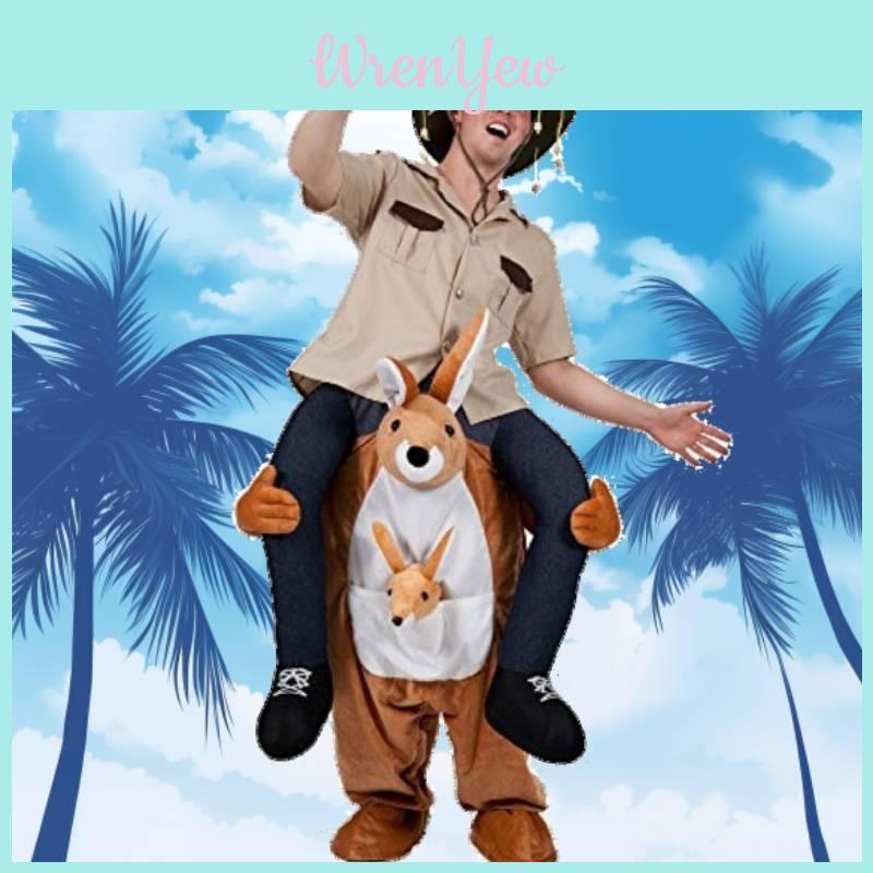 Kangaroo Party Stage Attire With Cotton And Polyester For Cosplay And Event Use