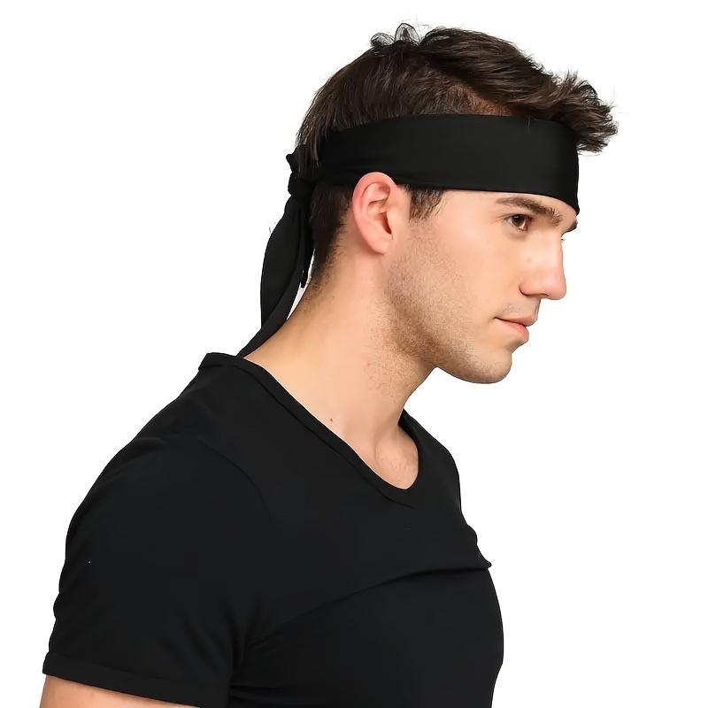 Sports Headband Breathable Quick Dry Sweat-Wicking Yoga Fitness Gym Hairband Running Tennis Volleyball Badminton Sweatband