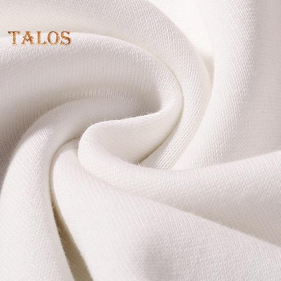 Unisex Fall Winter Sweatshirt Round Neck Long Sleeves Elastic Thread Cuff Pure Color Thermal Bottoming Top Basic Clothes Spring Top