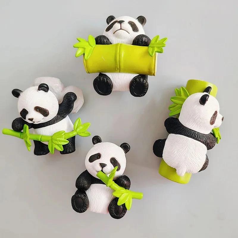 Panda Kühlschrankmagnet 3D Dreidimensional Haus Kreative Magnetische Dekoration Chengdu Souvenir Panda Hausdekoration