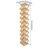 10 Layer Bamboo Shoe Rack Wooden Foldable Storage Shelf Large Capacity Standing Shoe Rack Organizer For Living Room Hallway