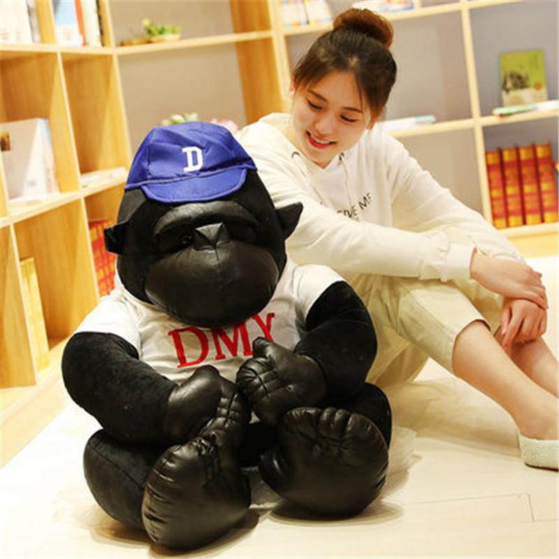 Toy Plush Gorilla Black King Kong Cartoon Boys Kid Companions Gift Birthday