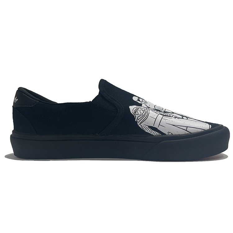 Star Wars X Adidas Court Rallye Slip Rebels and the First Order Unisex Sneakers Black Core-Black Scarlet FY5312