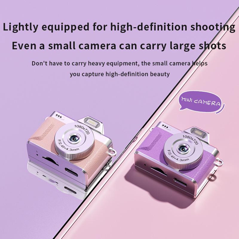 M37 Cross-flip Screen Compact HD Camera for Students and Party Selfies