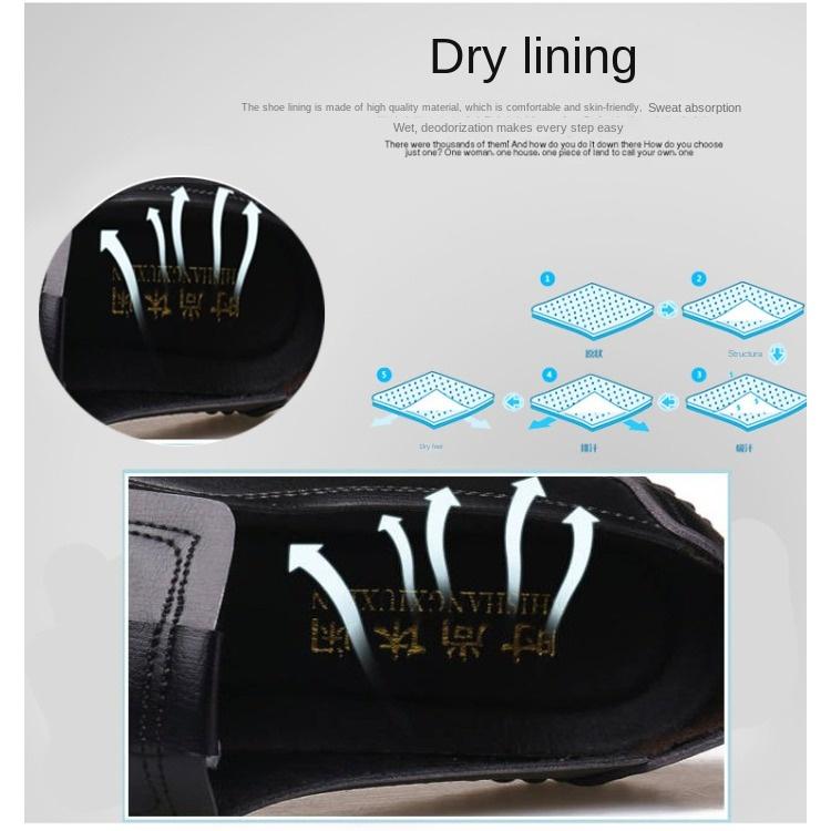 Business Casual Shoes Work Commute Comfortable Trend PU Slip-on Leather Shoes Matching Men's Shoes