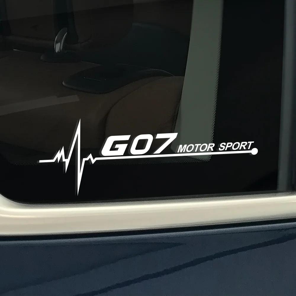 2PCS Car Side Window Sticker Vinyl Decal Accessories For BMW G30 G20 G11 G01 G12 G02 G05 G06 G07 G08 G14 G15 G16 G21 G31 G32 G38