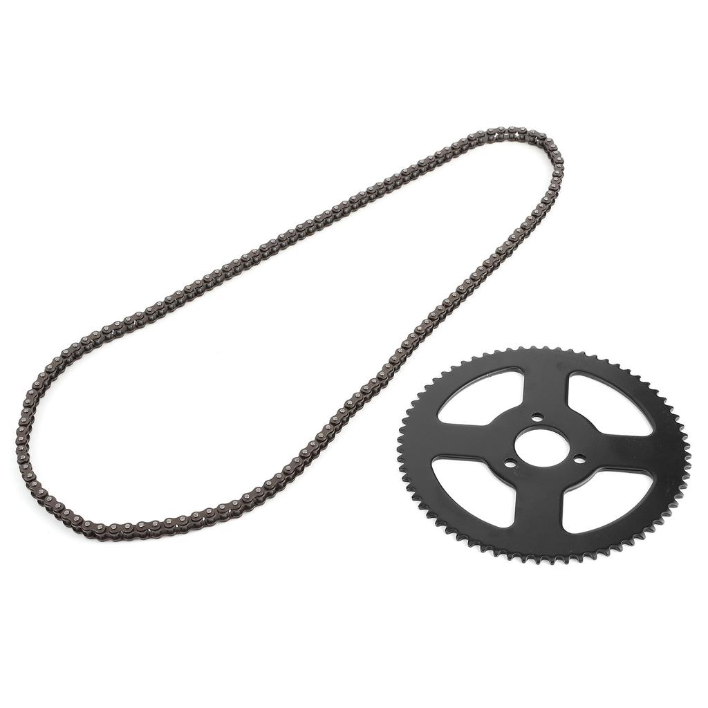 25H Chain 144 Links Sprocket 2 Stroke Shaft for Electric Mini Moto Pocket Bike ATV Quad Accessory