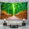 1pc Bamboo Tapestry Wall Hanging, Room Decor, Bedroom Decor, Living Room Background, Natural Style Backdrop Cloth, Tapestry