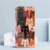 Cartoon Cute Cats Background Phone Case For Xiaomi Redmi Note 15 14 14S 13 12S 12 Pro Plus 11S 11 11T 11E 10S 10 + Soft TPU Back