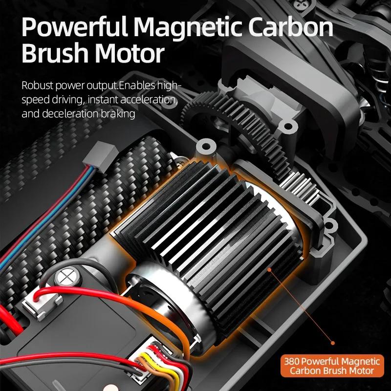 Non-Toxic Jjrc Rc Drift Car 1/18 4Wd Racing Off Road Drifting 28 Km/H High-Speed Remote Control Car Shock-Absorbing Vehicle Toys Children