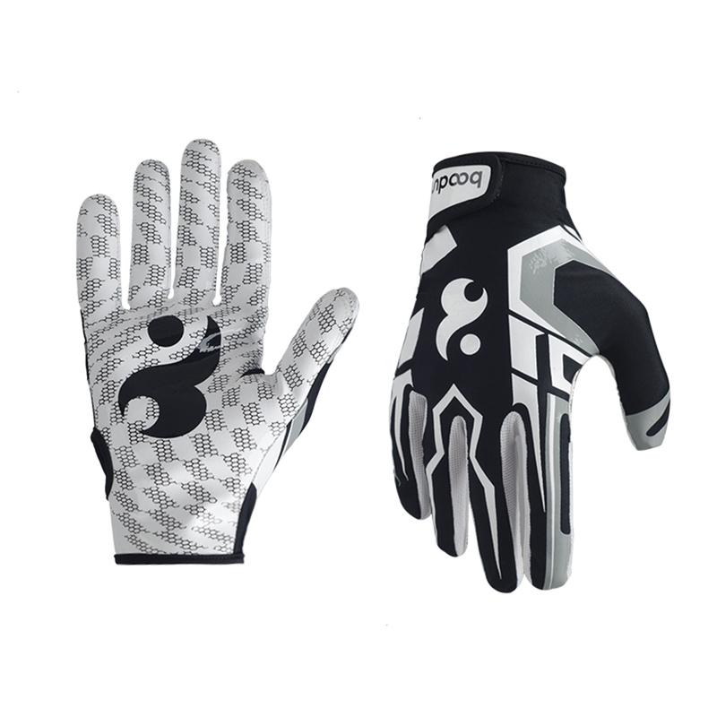 Football Gloves with Padding Receiving Gloves with Adhesive Padding Indoor Football Gloves Rugby and Baseball Hitting Glove 1071