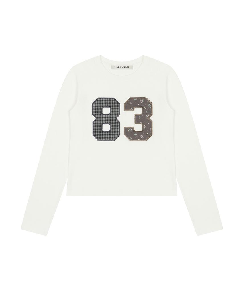LARTIGENT L20 83 Patch Long Sleeve(Ivory)