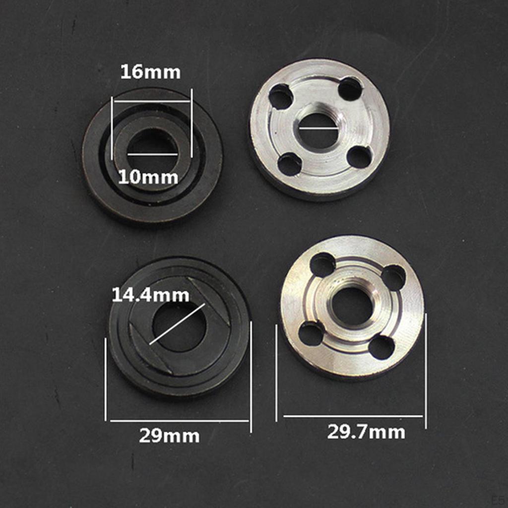 80mm Angle Extension 4Pcs Nut Polishing Machine Tool M10 Thread Rotary Polisher Shaft