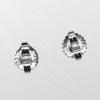 TIFFANY&Co. teardrop Piercing Pt950Platinum/diamond 4.75g Women Used