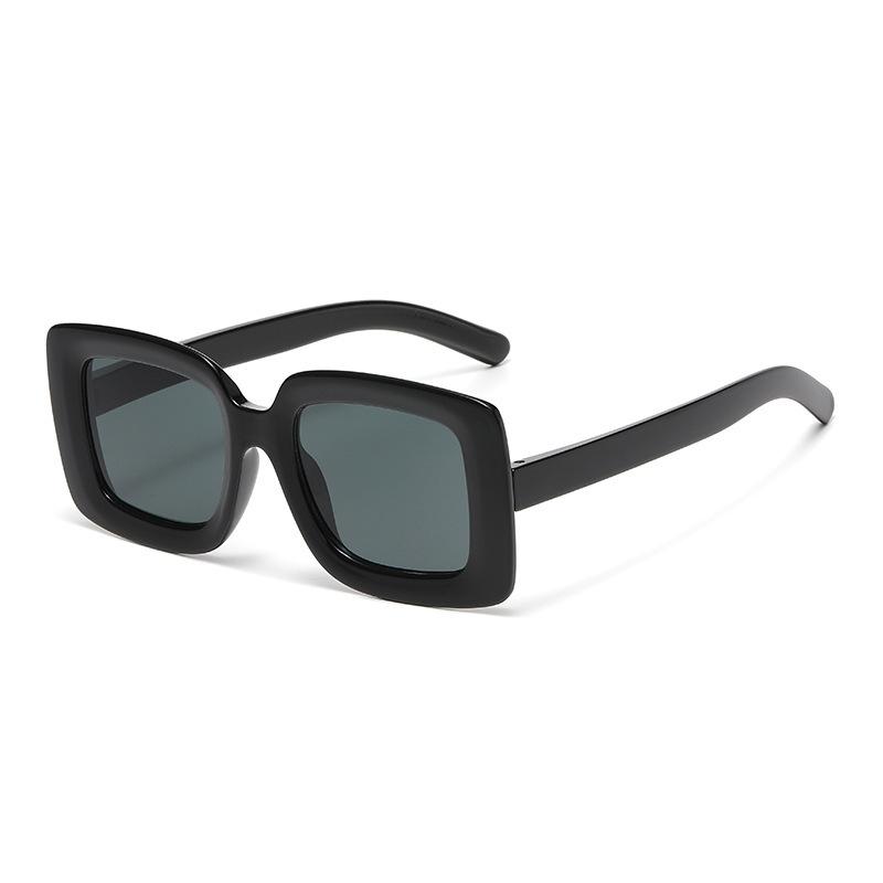 

Vintage Square Sunglasses Women S High Sense Ins Big Face Thin Year Fashion Personality Hip Hop Sunglasses