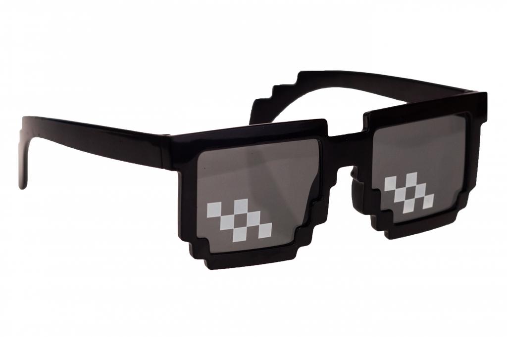 TG53186 8BIT MINECRAFT PIXEL SUNGLASSES