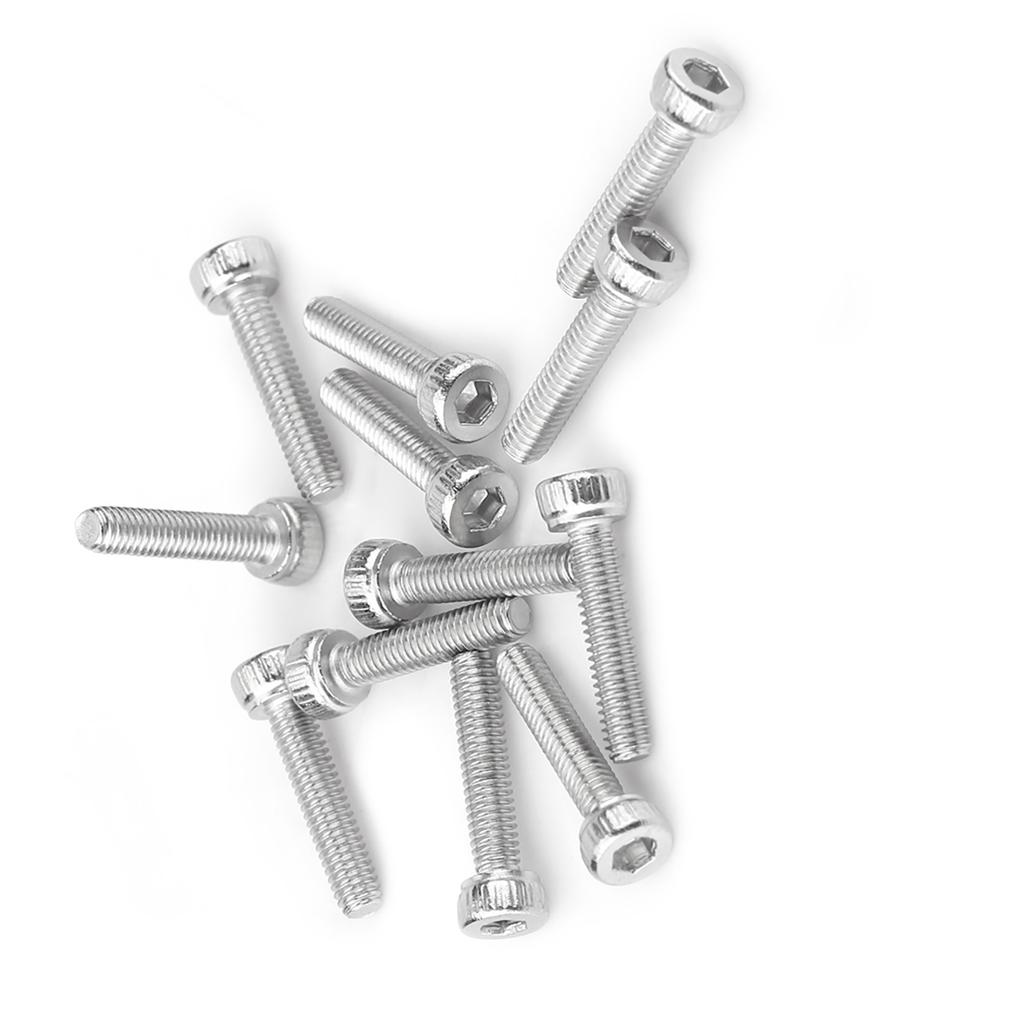210pcs M2.5 Stainless Steel SS304 Hex Socket Cap Head Screws and Nuts Assrotment Set