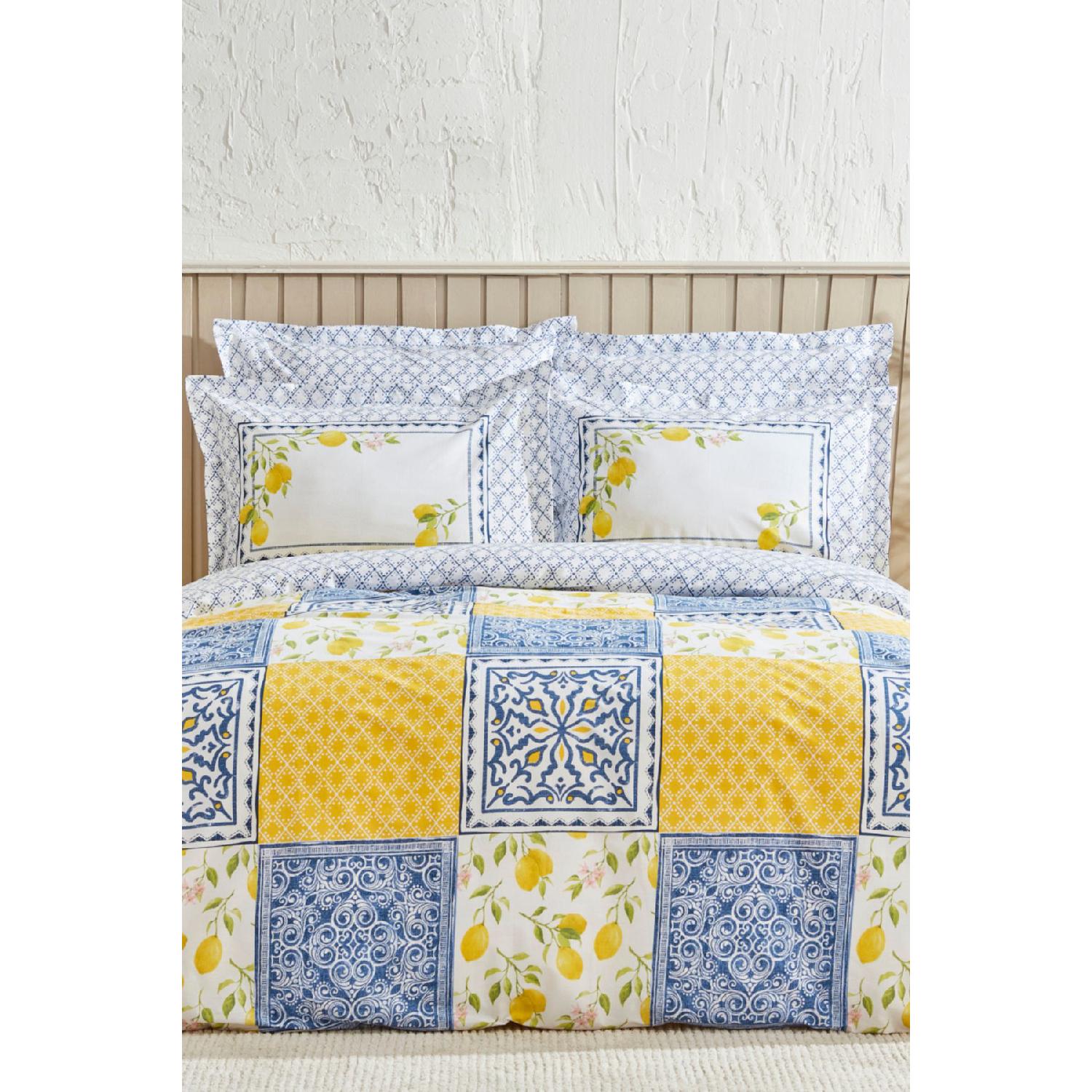 

Addie 100% бавовна Подвійна підодіяльник жовтий стор жовтий