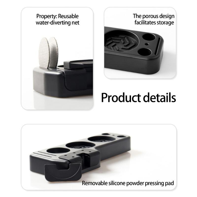 Espresso Tool Organiser With Essential Accessories Scratch Proof Countertops Protections Portafilter Holder