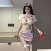 Sex Underwear Pure Desire Temptation Sex Uniform Split Small Nurse Suit Side Strap Temptation
