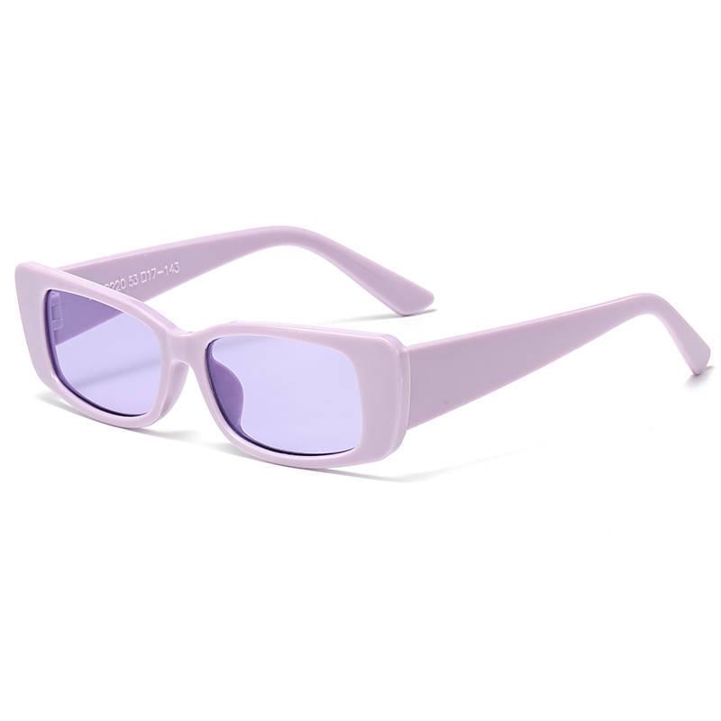 Unisex Trendy Multi-color Square Sunglasses - R3089