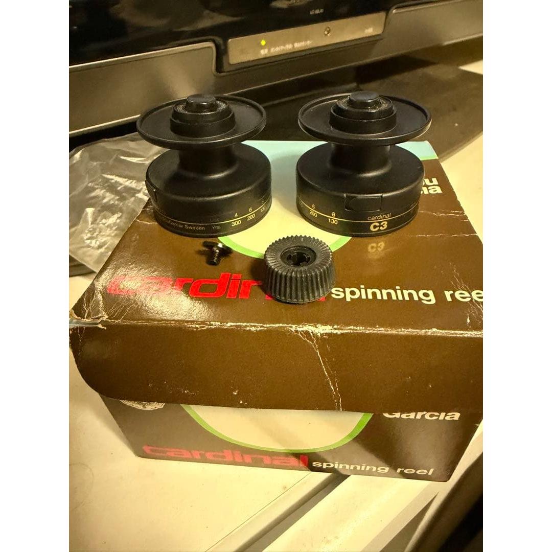 Used Abu Garcia Cardinal C3 Spool Set of 2