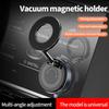 Vacuum Magnetic Phone Holder Car rotating Magnetic Suction cup Phone Bracket Adjustable cell phone Stand folding phone holder