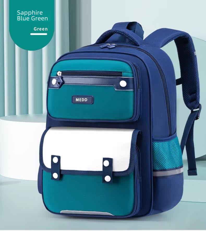 2024 Lightweight Multi-layer Breathable Backpack for Grades 1-6 Elementary Students