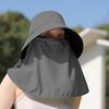Shawl Sun Protection Hat with Face Covering Sun Hat Women's Shade Shawl Hat Women's No Shade Plus Outdoor Spring and Summer Hat