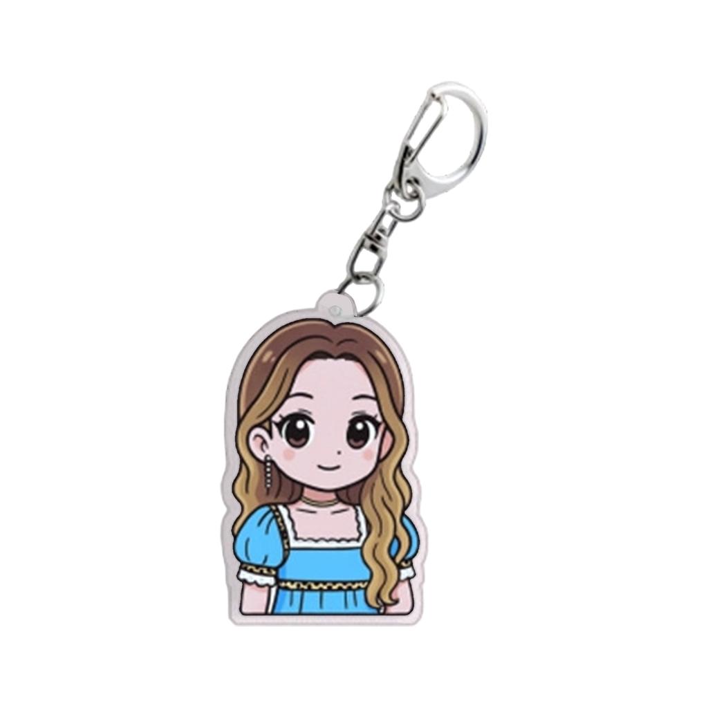Girls Group Acrylic Keychain New Bag Pendant Accessories Jewelry