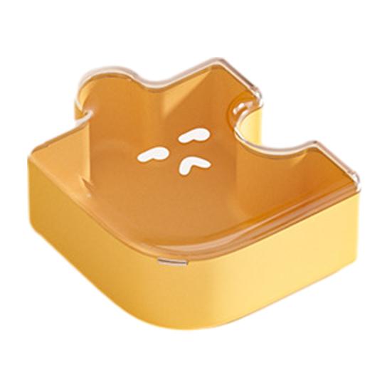 Yousheng Puzzle-Shaped Modular Snack Tray with Lids Detachable Fruit Nut Candy Organizer Dustproof Stackable Versatile Serving Platter for Coffee жёлтый