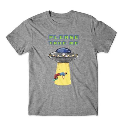 Alien Abduction T-Shirt 100% Cotton Premium Tee NEW