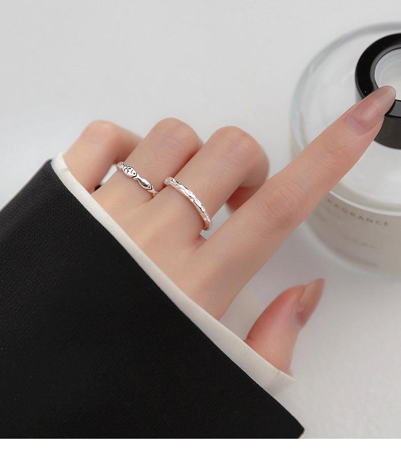 New Arrival Retro Personality 925 Silver Jewelry Simple Cute Fish Animal Exquisite Opening Rings R181