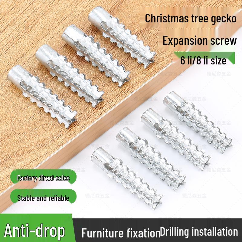 Christmas Tree Metal Expansion Anchor Screws for Walls