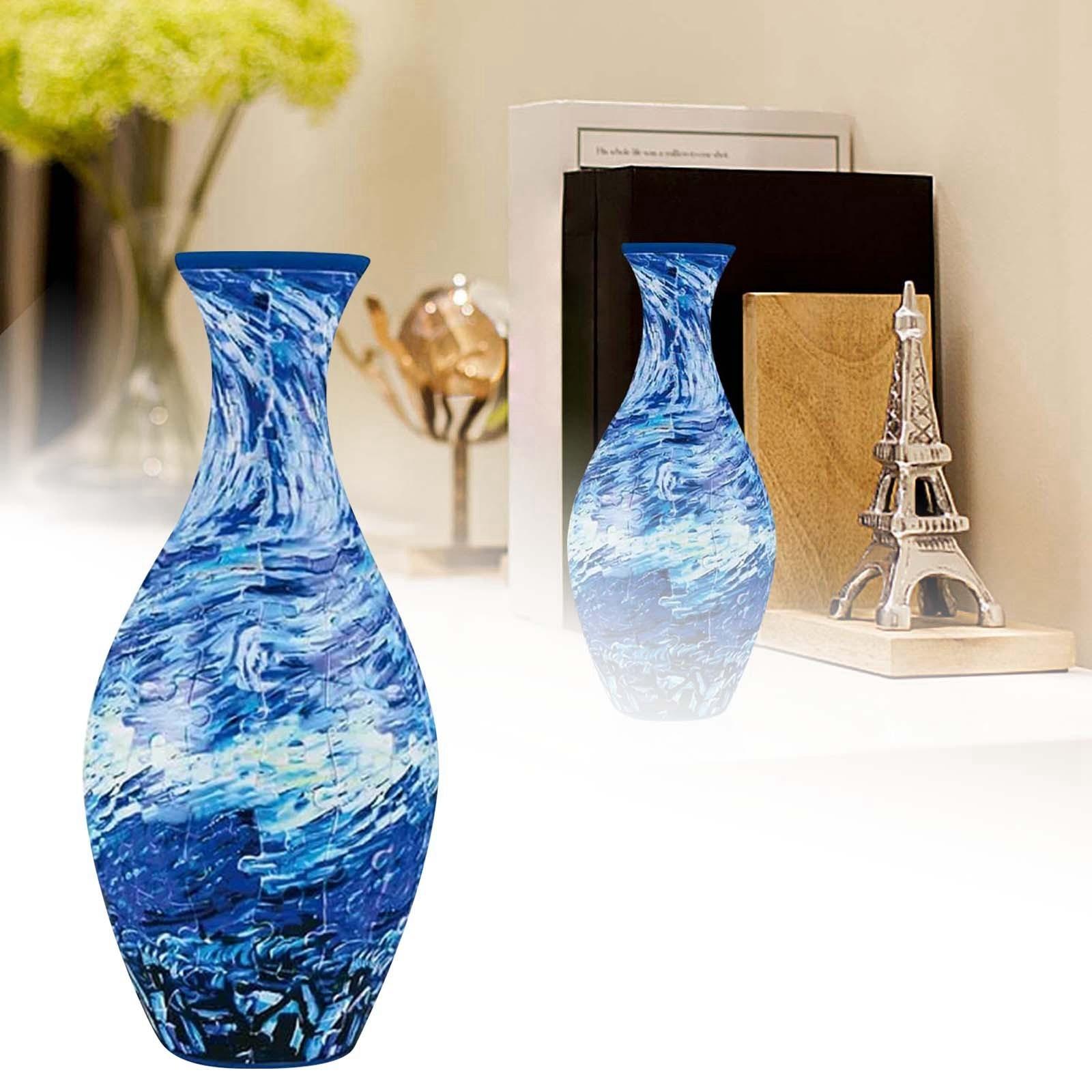 

3D головоломка ваза DIY украшение для гостиной цветочная композиция украшение для дома детские игрушки на день рождения One Size